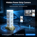Multi-function socket model, remote control, real-time monitoring of home activities. Pinhole camera, camouflaged camera