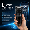 High-definition electric shaver camera, smartphone modified camera, covert surveillance and evidence collection, pinhole camera, black technology