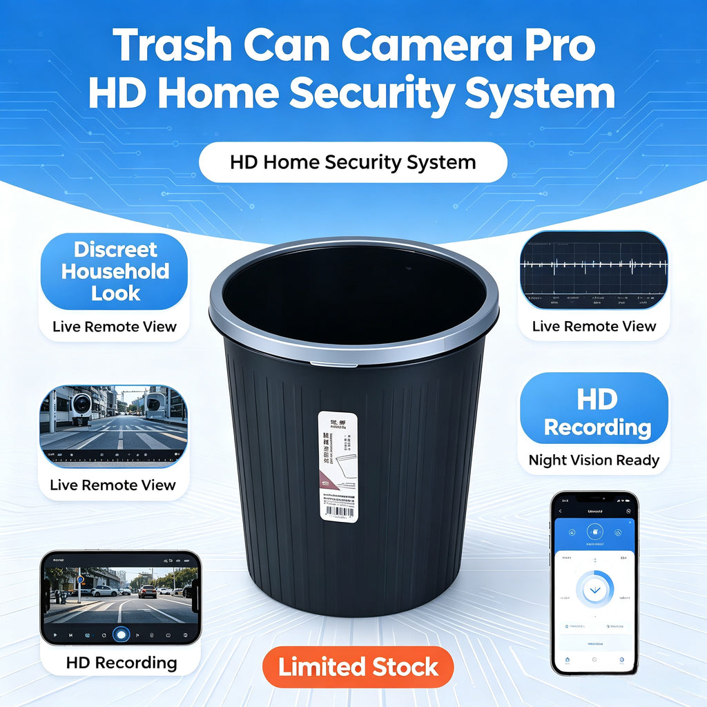 The customer ordered a customized trash can model camera, a remote-controlled high-definition camera for home use, to prevent theft and disguise as a camera.