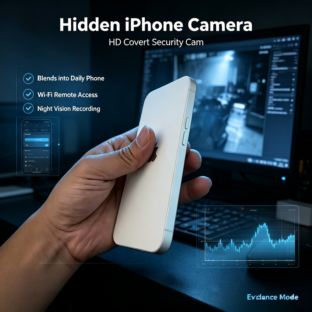 High-quality iPhone modification: Screen recording, covert filming for evidence collection, lens modification, gambling cheating, lens modification for cameras, spy camera