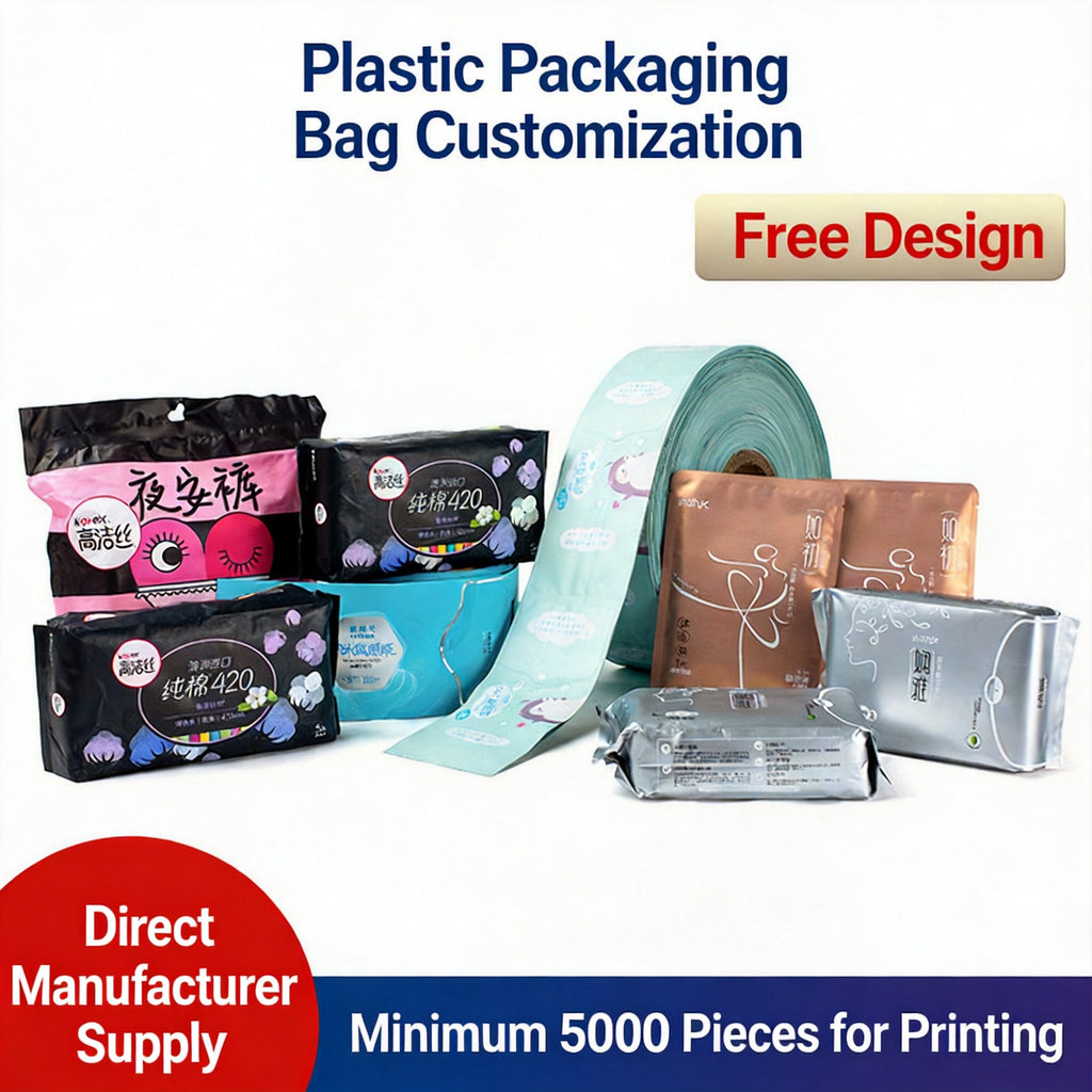 Custom food packaging ziplock stand-up vacuum bags, printable logo, wholesale manufacturer