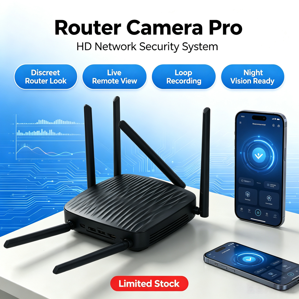 High-definition router camera with remote control pinhole camera pinhole router camera