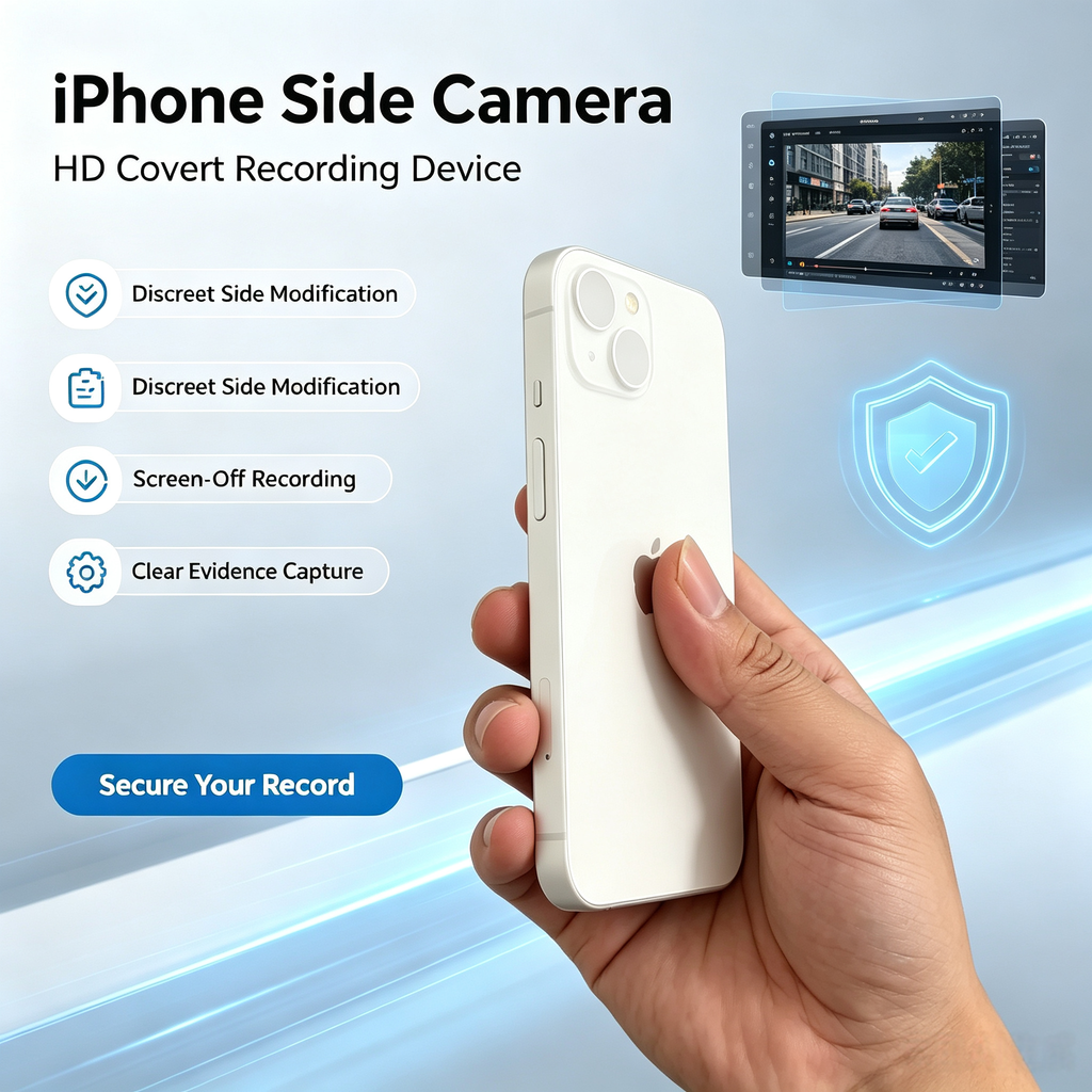 High-quality iPhone modification: Screen recording, covert filming for evidence collection, lens modification, gambling cheating, lens modification for cameras, spy camera