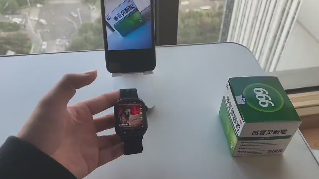 Evidence collection smartwatch, meeting notes, screen-off shooting, 4K high-definition camouflage camera