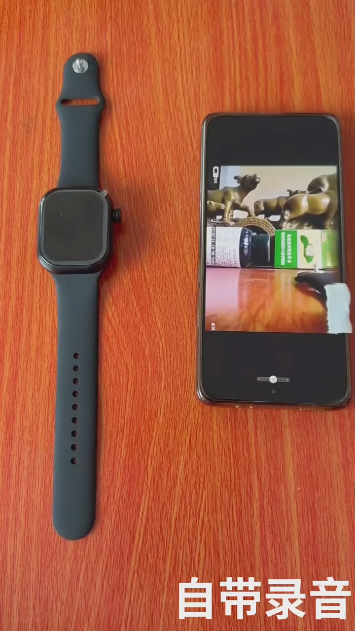 Evidence collection smartwatch, meeting notes, screen-off shooting, 4K high-definition camouflage camera