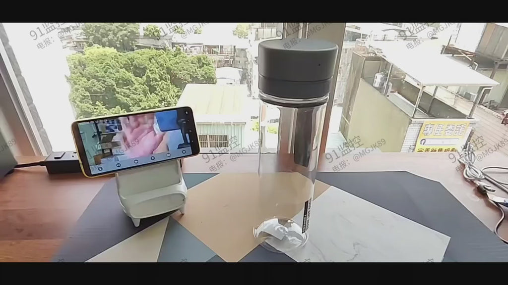 High-definition water bottle lens, pinhole camera, covert recording and evidence collection, modified smartphone camera